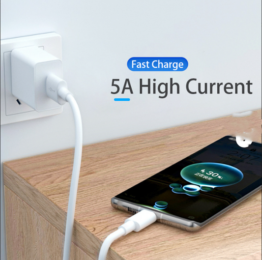 USB to USB-C Cable 3A Fast Charging Nylon Braided Charger Cord 1m